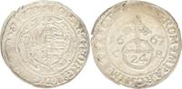 Sachsen-Kurlinie ab 1547 (Albertiner) 1/24 Taler (Groschen) Johann Georg II. 1656-1680 -