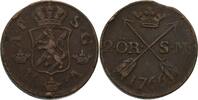 Schweden 2 Öre 1766, Adolf Friedrich 1751-1771 Kl. Zainende, VF+