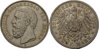 Baden 5 Mark Friedrich I. 1856-1907 -
