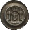 Halberstadt Brakteat. - Bischöfliche Prägungen Ludolf I. 1236-1241, Meinhard und Ludolf II. 1241-1255 oder Volrat 1255-1296 -