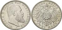 Württemberg 2 Mark Wilhelm II. 1891-1918 -