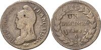 Frankreich Décime An 5 (1796/97), Erste Republik 1793-1804 VF-/VF