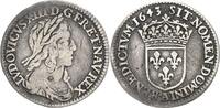 Frankreich 1/12 Ecu Ludwig XIII. 1610-1643 -