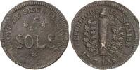 Frankreich 5 Sols Erste Republik 1793-1804 -