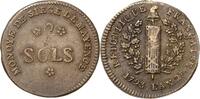Frankreich 2 Sols Erste Republik 1793-1804 -