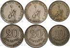 Paraguay 20 Centavos 1903 (2x) Republik Fast vorzüglich