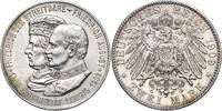 Sachsen 2 Mark 1909 Friedrich August III. 1904-1918 Leicht berieben, vorzüglich / UNC-