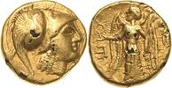 Thrakia Goldstater 2./1. Jhd. v. Chr. Imitation Typ Philipp III VF