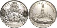 Augsburg-Stadt Silbermedaille 1765/1753 Rv. Broschierspur, VF-EF