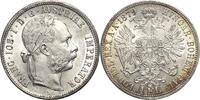 Kaiserreich Österreich Gulden 1879, Franz Joseph I. 1848-1916 CH UNC
