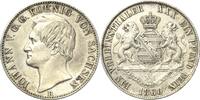 Sachsen-Kurlinie ab 1547 (Albertiner) Taler Johann 1854-1873 -