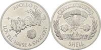 Luft- und Raumfahrt Aluminiummedaille 1970. Min. Kratzer, CH UNC
