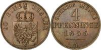 Brandenburg-Preußen 4 Pfennig Friedrich Wilhelm IV. 1840-1861 -