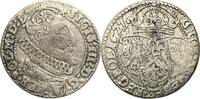 Polen 6 Gröscher 1627, Sigismund III. Wasa 1587-1632 VF