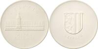 Porzellanmedaillen Weiße Porzellanmedaille - Medaillen der Meißner Porzellanmanufaktur Leipzig -