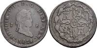 Spanien 8 Maravedis 1819, Ferdinand VII. 1808-1833 VF