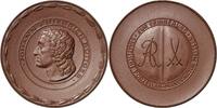 Braune Porzellanmedaille o.J. (1935). Porzellanmedaillen - Medaillen der Meißner Porzellanmanufaktur Meißen Prägefrisch