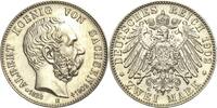 Sachsen 2 Mark 1902 Albert 1873-1902 Berieben, EF