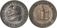 Bronzemedaille 1960 Akademien, Schulen, Universitäten Berlin Prägefrisch