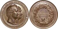 Schlesien-Medaillen Bronzemedaille 1860 Winz. Randfehler, vorzüglich / CH UNC