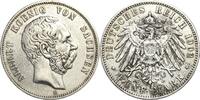 Sachsen 5 Mark 1902 Albert 1873-1902 Rv. Korrodoert, VF
