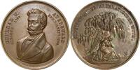 Frankfurt am Main Bronzemedaille 1848 Rv. Belagreste, kl. Randfehler, EF