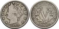 Vereinigte Staaten von Amerika 5 Cent 1888. VF-