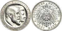 Württemberg 3 Mark Wilhelm II. 1891-1918 -