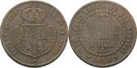 Spanien 1/2 Real (= 5 Decimas) 1850, Isabell II. 1833-1868 VF-