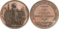 Frankreich Bronzemedaille o.J. Napoleon III. 1852-1870 Min. Randfehler, CH UNC