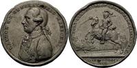 Habsburg Zinnmedaille mit Kupferstift Josef II. 1764-1790 -