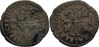 Frankreich Quinzain contremarqué au lis Ludwig XIII. 1610-1643 -