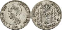 Spanien Peseta Alfons XIII. 1886-1931 -