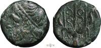 Greek AE tetras Sicily, Hieron (275-215 BC), Syracuse, rare, -