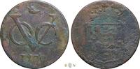 Nederland duit Verenigde Oost-Indische Compagnie, Provincie West-Friesland, zeer zeldzaam, -
