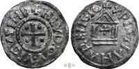 Carolingian Empire denarius | denier Louis the Pious (814-840 AD), unknown mint, very rare, -