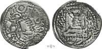 Hunnic tribes | Bactria AR drachm Hephthalites, Tobazini and his successors, uncertain mint in Bactria, rare, -