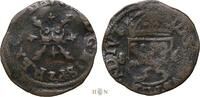 België 1/2 duit | 3 mijten Graafschap Vlaanderen, Philips II (1555-1598), Brugge, zeldzaam, -