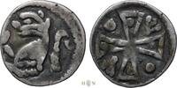België denier au lion | denarius Hertogdom Brabant, Hendrik II-III (1235-1248-1261), Leuven?, zeer zeldzaam, -