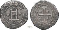 Italy 1/8 scudo Republic Genua, rare, -