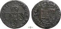 België liard | oord Graafschap Vlaanderen, Karel II (1665-1700), Brugge, -