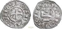 Crusaders denier Tournois Duchy Athens, Guy II de la Roche (1294-1308), Thebes, -