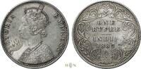 British India | Mozambique rupee | countermark PM Victoria (1837-1901), Bombay, -
