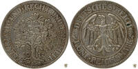 Weimarer Republik Eichbaum 5 Reichsmark 1932 A sehr schön