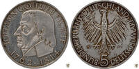 Bundesrepublik Deutschland 5 DM Johann Gottlieb Fichte -