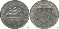 Weimarer Republik 5 Reichsmark Bremerhaven -