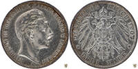 Preussen 3 Mark 1909 A Wilhelm II. sehr schön 25,00 EUR  Excl. 5,80 EUR Verzending