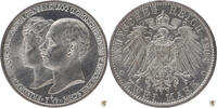 Mecklenburg-Schwerin 2 Mark 1904 A Friedrich Franz IV. - zur Hochzeit de... 130,00 EUR  Excl. 5,80 EUR Verzending