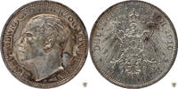 Hessen 3 Mark 1910 A Ernst Ludwig vorzüglich 125,00 EUR  Excl. 5,80 EUR Verzending