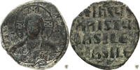 Byzanz Follis Constantius VIII. - Christusbüste -